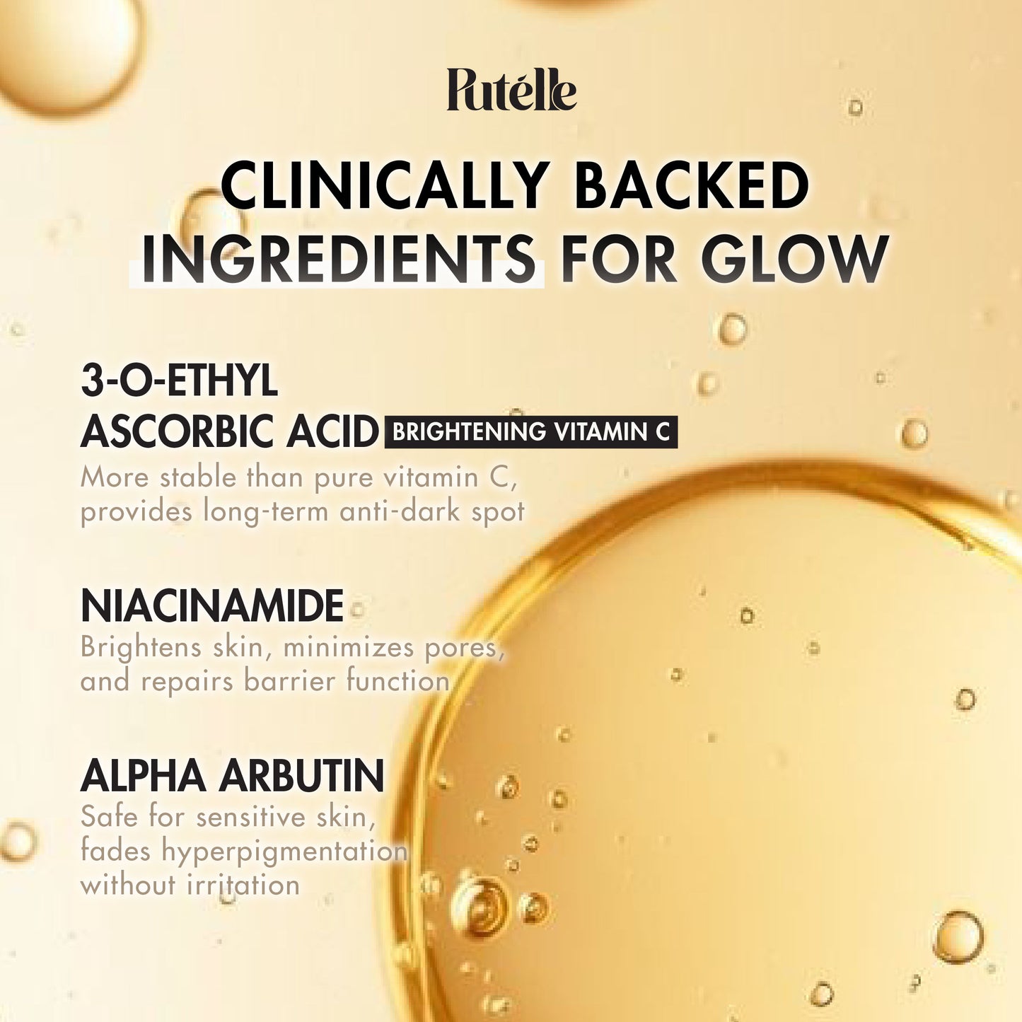 PUTELLE Radiance Cream 40g*3PCs