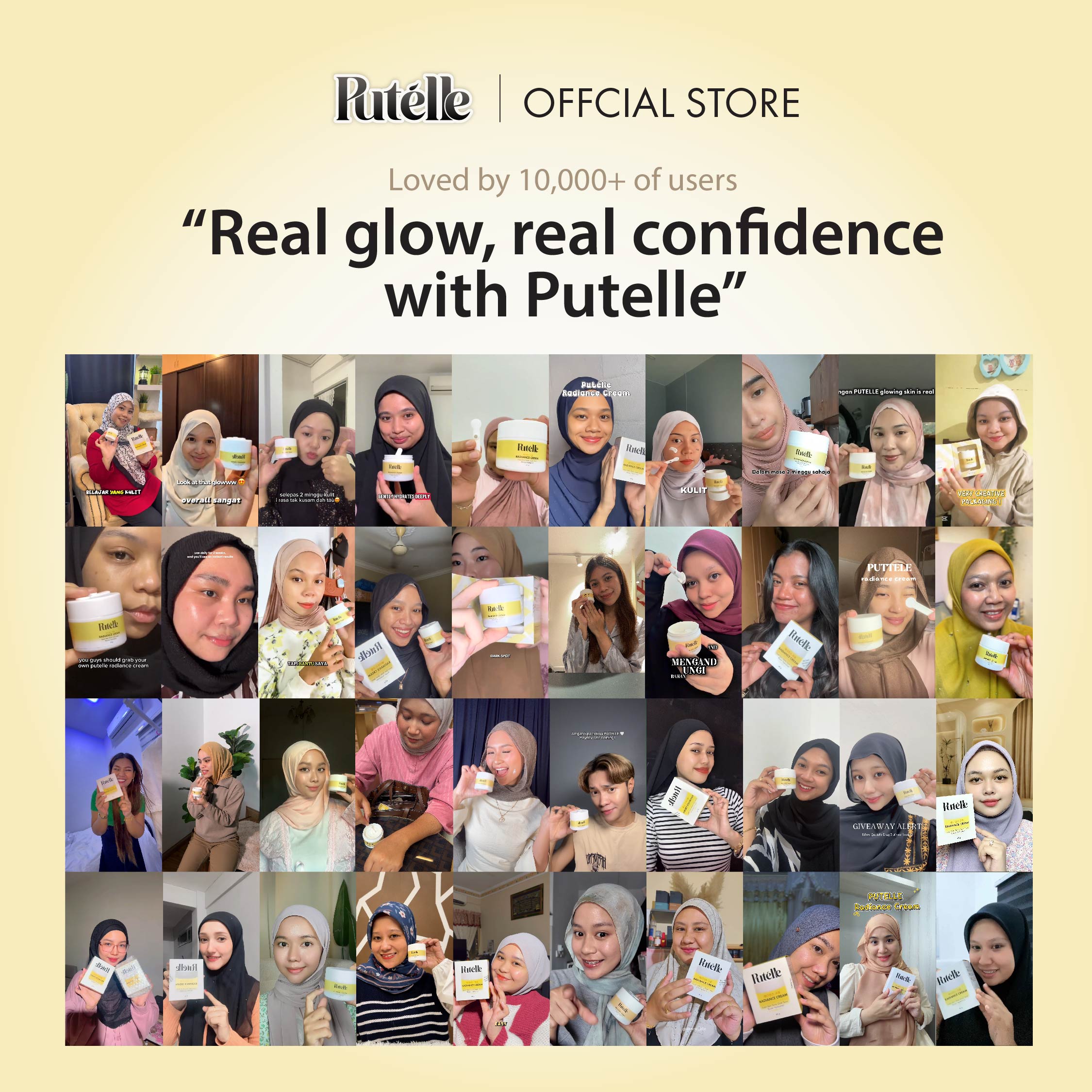 PUTELLE Radiance Cream 40g*1PC